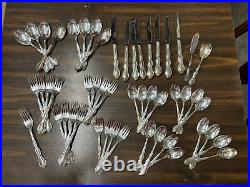 Juliette Silverplate INTERNATIONAL SILVER 1847 Rogers Bros IS 51 pc