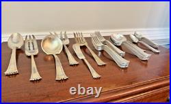 LOT 31 Pcs1847 Rogers Bros. Continental PatternXS Triple & Quintuple Silver