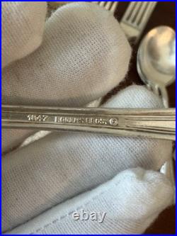 LOT 31 Pcs1847 Rogers Bros. Continental PatternXS Triple & Quintuple Silver