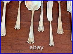 LOT 31 Pcs1847 Rogers Bros. Continental PatternXS Triple & Quintuple Silver