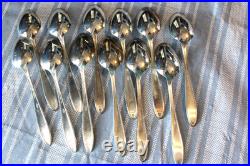 Lot 14 Silverware Simeon L and George H Rogers Co Oneida Ltd 52 Pieces