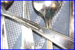 Lot 14 Silverware Simeon L and George H Rogers Co Oneida Ltd 52 Pieces