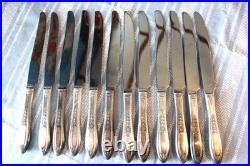 Lot 14 Silverware Simeon L and George H Rogers Co Oneida Ltd 52 Pieces Lot 14 Silverware Simeon L and George H Rogers Co Oneida Ltd 52 Pieces