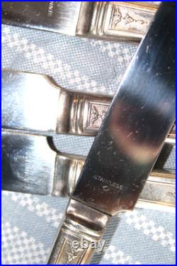 Lot 14 Silverware Simeon L and George H Rogers Co Oneida Ltd 52 Pieces