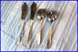 Lot 14 Silverware Simeon L and George H Rogers Co Oneida Ltd 52 Pieces