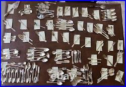 Lot of 133 Silverplated Flatware including Wm Rogers, Rogers Bros, Oneida & More