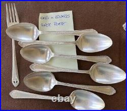 Lot of 133 Silverplated Flatware including Wm Rogers, Rogers Bros, Oneida & More