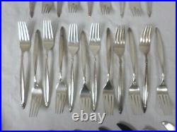 Lot of 63 1847 Rogers Bros Garland IS International Silver Flatware Spoons Forks