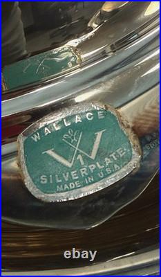 Lot of Assorted Vintage Silverplate Trays Platter Bowls Cake Stand Towle Wallace