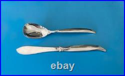 MCM 1847 Rogers Bros IS 78 Pc FLAIR Silverware Service for 12 & Serving Set