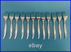 MCM 1847 Rogers Bros IS 78 Pc FLAIR Silverware Service for 12 & Serving Set