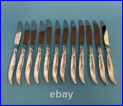 MCM 1847 Rogers Bros IS 78 Pc FLAIR Silverware Service for 12 & Serving Set