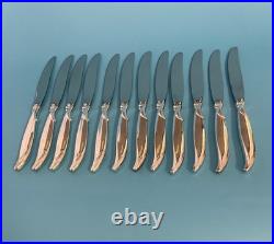 MCM 1847 Rogers Bros IS 78 Pc FLAIR Silverware Service for 12 & Serving Set MCM 1847 Rogers Bros IS 78 Pc FLAIR Silverware Service for 12 & Serving Set