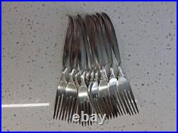 MCM 1847 Rogers Bros IS 86 Pc FLAIR Silverware Service for 13 & Serving Set