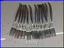 MCM 1847 Rogers Bros IS 86 Pc FLAIR Silverware Service for 13 & Serving Set