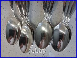 MCM 1847 Rogers Bros IS 86 Pc FLAIR Silverware Service for 13 & Serving Set