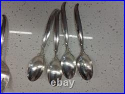 MCM 1847 Rogers Bros IS 86 Pc FLAIR Silverware Service for 13 & Serving Set