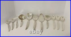 MCM 1847 Rogers Bros IS 87 Pc FLAIR Silverware Set for 12, Serving Set & Extras