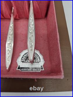 MCM Rogers Bros 1847 48 Piece Box Set Silver Plate 1969 Esperanto Silverware