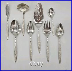 MCM Rogers Bros 1847 48 Piece Box Set Silver Plate 1969 Esperanto Silverware