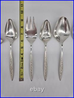 MCM Rogers Bros 1847 48 Piece Box Set Silver Plate 1969 Esperanto Silverware