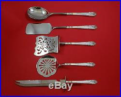 Marquise by 1847 Rogers Plate Silverplate Brunch Serving Set 5pc HHWS Custom