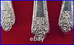Marvelous 1941 Set of 35 Pc Original Precious Rogers Deluxe Plate Silverware