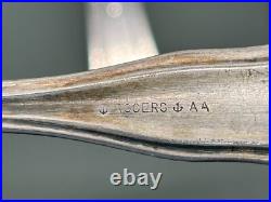 Mixed Antique Vintage Lot Silver-Plated Flatware Rogers Prestige A1+ Court ETC