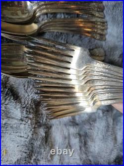 Mixed Lot of 66 1847 Rogers Brothers XS Triple/ IS Silverware Flatware