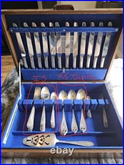 Mixed Lot of 66 1847 Rogers Brothers XS Triple/ IS Silverware Flatware