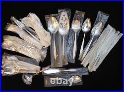 NOS 1967 1847 Rogers Bros ESPERANTO Silverplate Flatware Service for 8 48 Pc Set