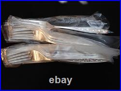 NOS 1967 1847 Rogers Bros ESPERANTO Silverplate Flatware Service for 8 48 Pc Set