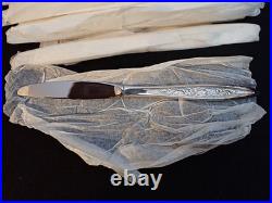 NOS 1967 1847 Rogers Bros ESPERANTO Silverplate Flatware Service for 8 48 Pc Set