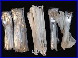 NOS 1967 1847 Rogers Bros ESPERANTO Silverplate Flatware Service for 8 48 Pc Set