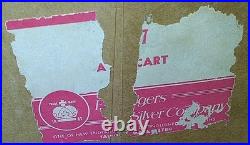 NOS FB Rogers Silver Co. 1883 MCM Rolling Cart Wagon Wine Condiment A La Cart NOS FB Rogers Silver Co. 1883 MCM Rolling Cart Wagon Wine Condiment A La Cart