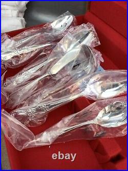 New Set 1847 Rogers Coronation Oneida Silverplate Flatware Cutlery Fork Knife