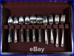 Nice 52 Pc 1847 Rogers Bros. ETERNALLY YOURS Service for 8 Silver-Plate Set