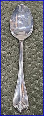 Nice! 55 Pcs. 1881 Rogers Oneida King James Silver Plate Flatware Plus Serving