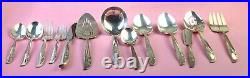 ONEIDA Ltd 1881 Rogers, Lilac Time Silver-plate Flatware, 76 Pcs with Storage Box