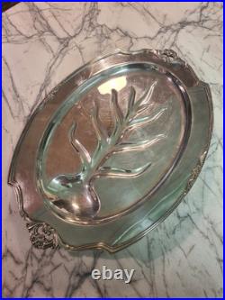 Old Classic 1847 Rogers Bros Silverplated Large Meat Platter In Eternally Yours Old Classic 1847 Rogers Bros Silverplated Large Meat Platter In Eternally Yours
