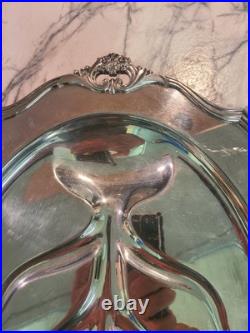 Old Classic 1847 Rogers Bros Silverplated Large Meat Platter In Eternally Yours Old Classic 1847 Rogers Bros Silverplated Large Meat Platter In Eternally Yours