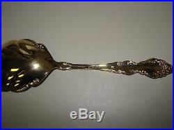 Oneida 1881 Rogers Baroque Golden Rose service for 8 flatware chest gold plated