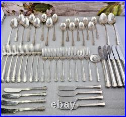 Oneida 1881 Rogers Del Mar Silverplate Silverware 60 Piece Set -Free Shipping