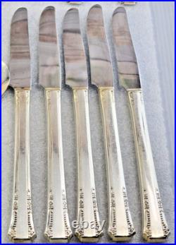 Oneida 1881 Rogers Del Mar Silverplate Silverware 60 Piece Set -Free Shipping