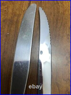 Oneida 1881 Rogers FLIRTATION SILVERPLATE 70 Pcs 8Steak Knives +Extras 6PlaceSet