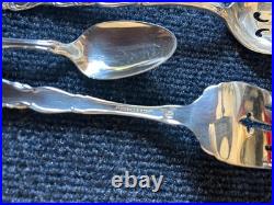 Oneida 1881 Rogers'Flirtation' Silver Plate Flateware- Lot