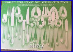 Oneida 1881 Rogers Silverplate Service for 16 & 6 Serving Pieces King James 86pc