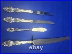 Oneida 1881 Rogers Silverplate Silverware 1967 Baroque Rose 96 Pieces