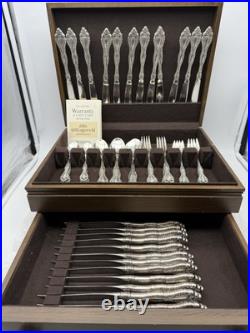 Oneida 1881 Rogers Victorian Classic Silverplate 72 Pc Service for 12