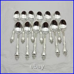 Oneida 1881 Rogers Victorian Classic Silverplate 72 Pc Service for 12